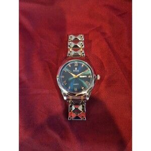 Ruige N8 Mens Watch Faceted Crystal New Battery Sized To 8" Wrist